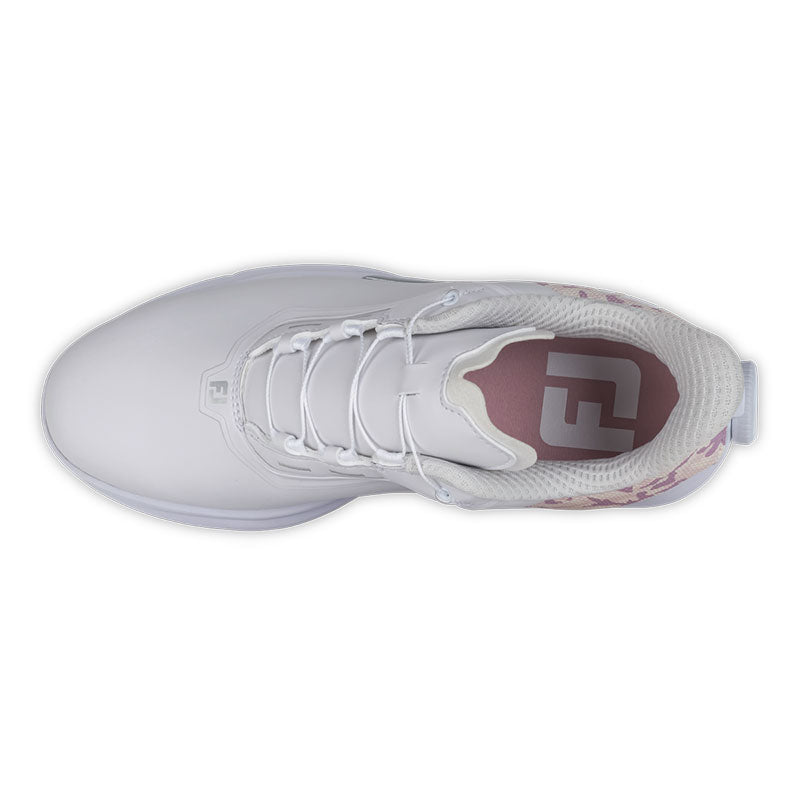 FOOTJOY FJ Fuel BOA Women's Spikeless Shoes (White/Pink/Purple)