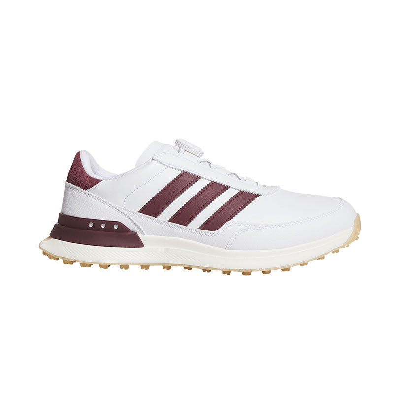 ADIDAS S2G 26 BOA Men's Spikeless Shoes (White/Red/Yellow)