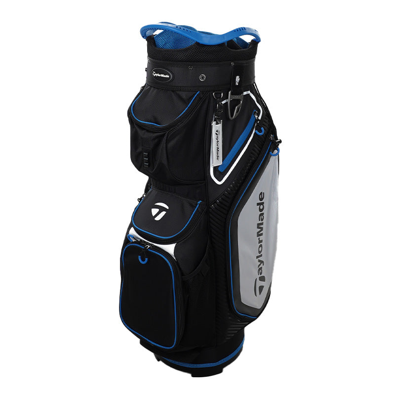 TAYLORMADE 8.0 Cart Bag (Black/White/Blue)