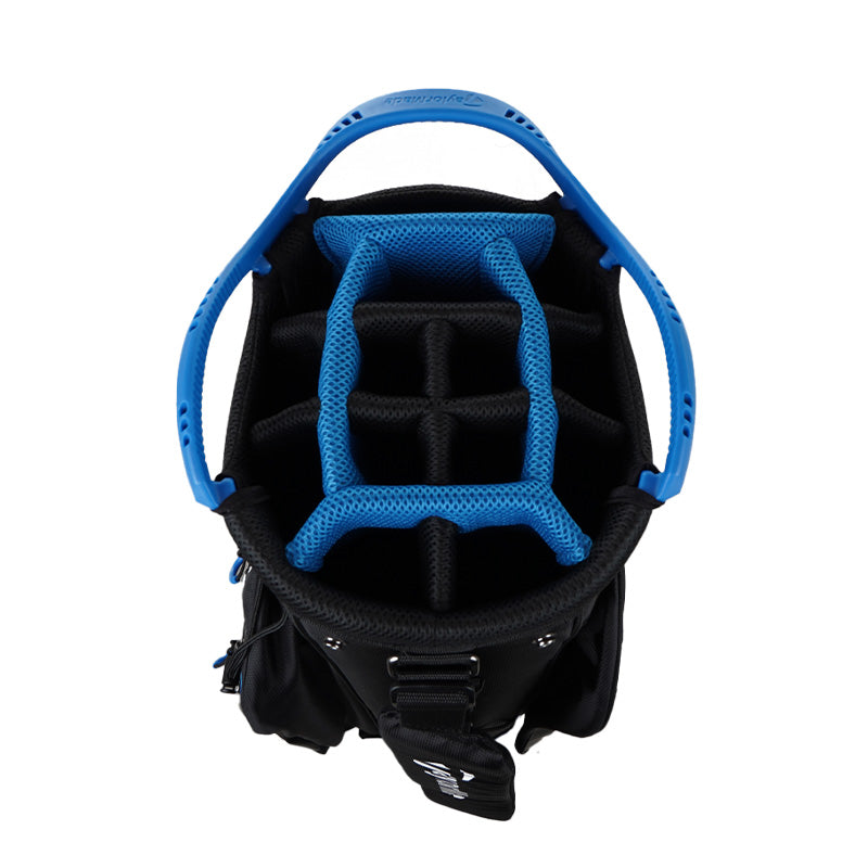 TAYLORMADE 8.0 Cart Bag (Black/White/Blue)