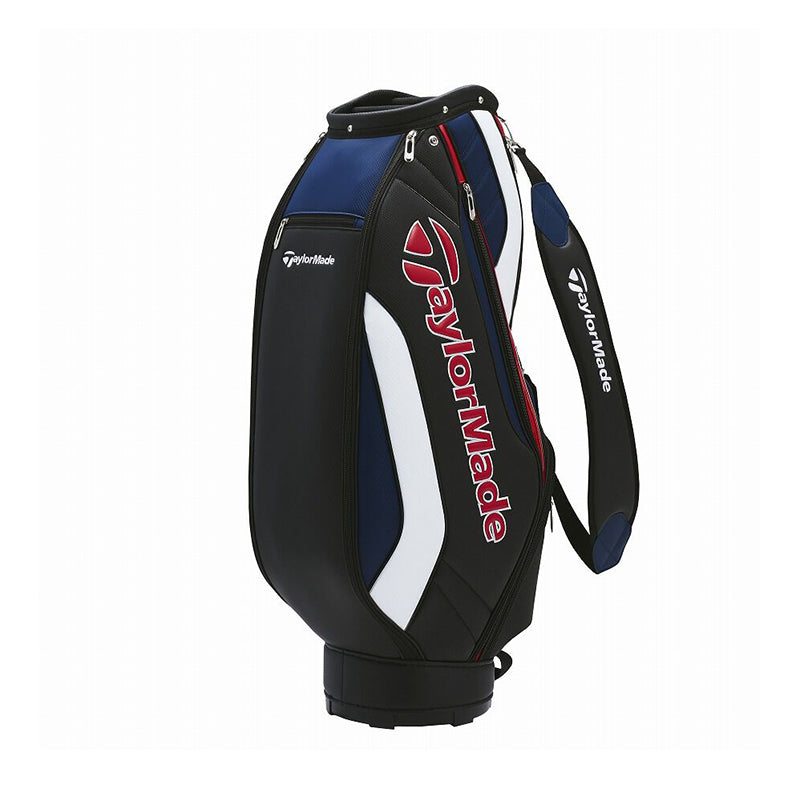 TAYLORMADE SP Modern 9.5" Cart Bag (Black/Red/Navy)