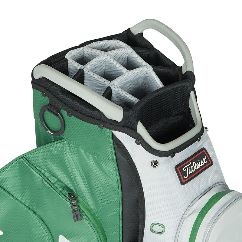 TITLEIST Cart 15 StaDry Cart Bag (Green/Grey/Black)