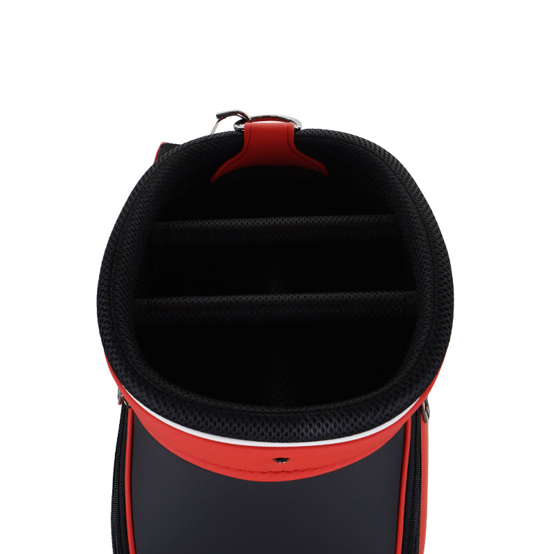 PUMA 9" Caddie Bag (Black/Red)