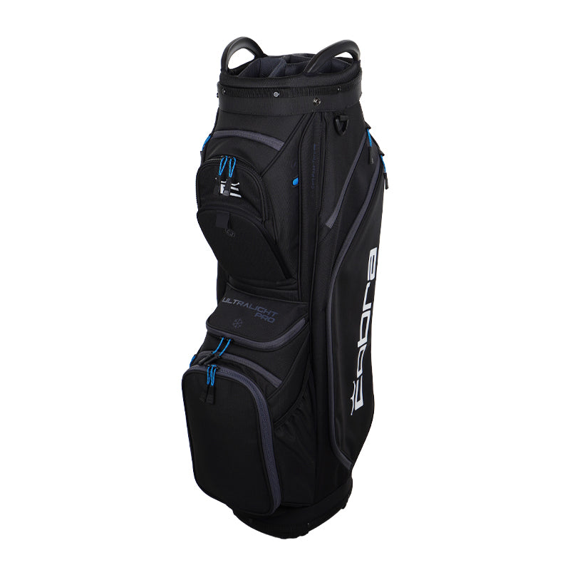 COBRA Ultralight Pro Cart Bag (Black/Blue)