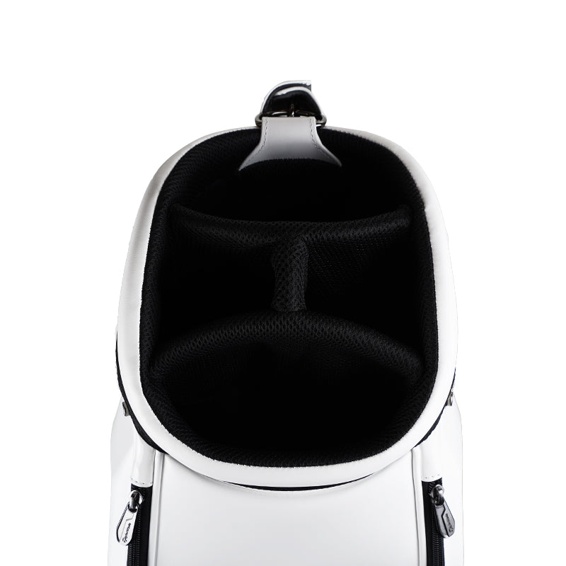 TAYLORMADE 9.5" Premium Modern Cart Bag (White)