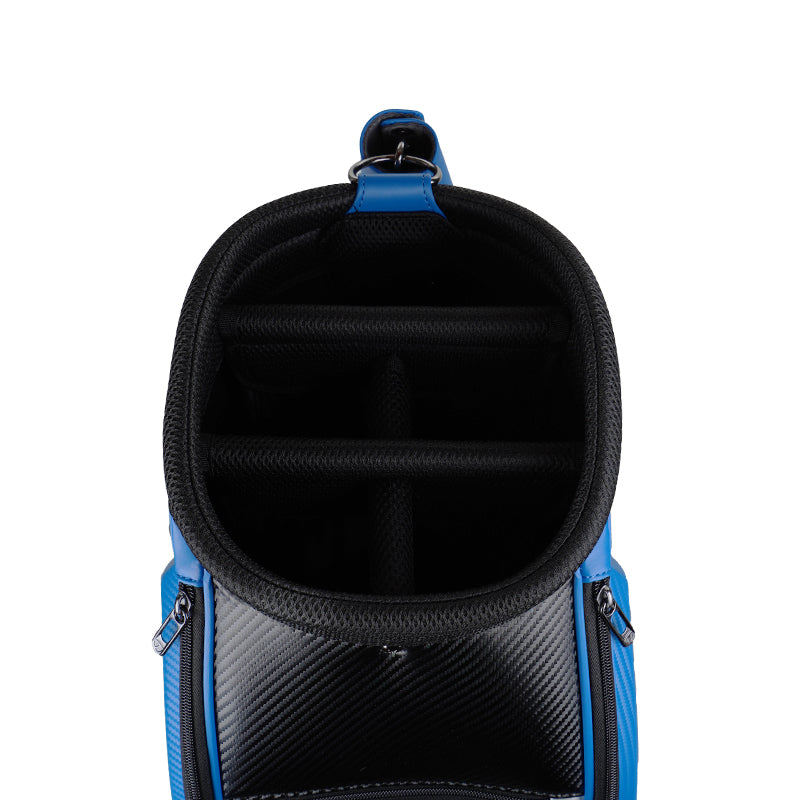 TAYLORMADE 9.5" Auth-Tech Cart Bag (Black/Red)