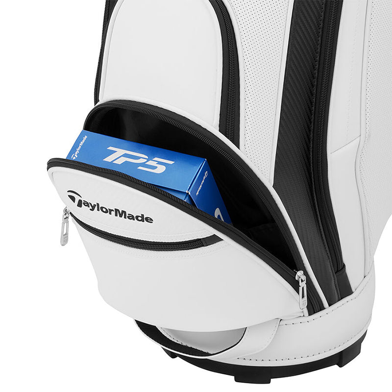 TAYLORMADE 9.5" Sport Modern Cart Bag (White)