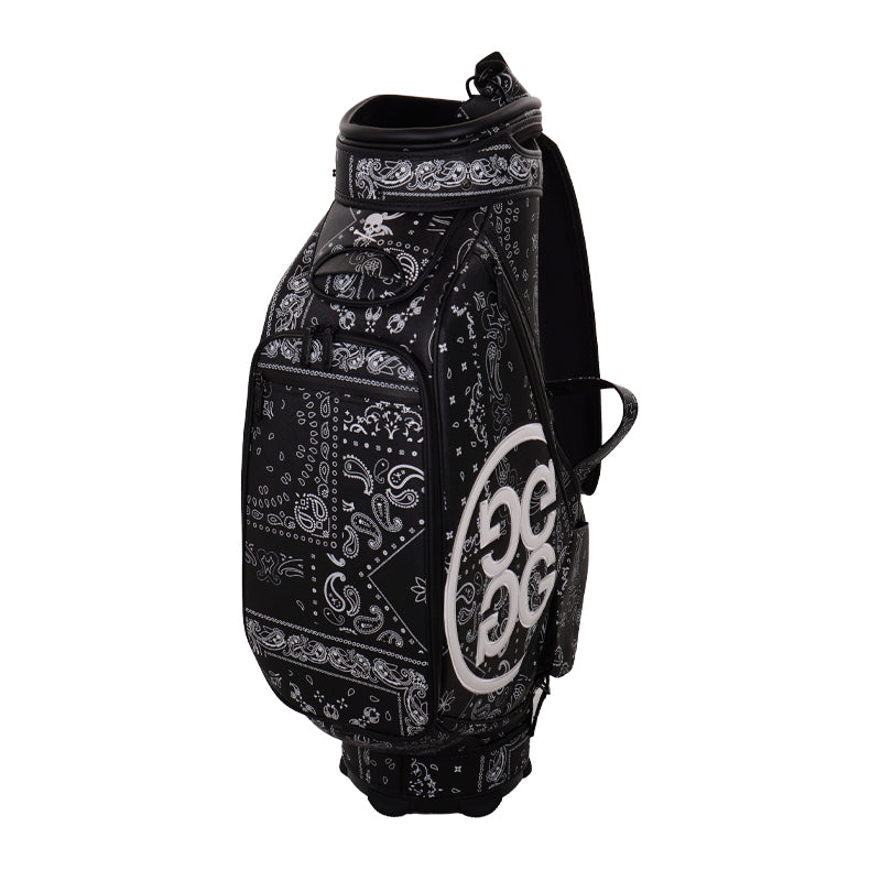 GFORE Saffiano Boro Tour Caddie Bag (Onyx)