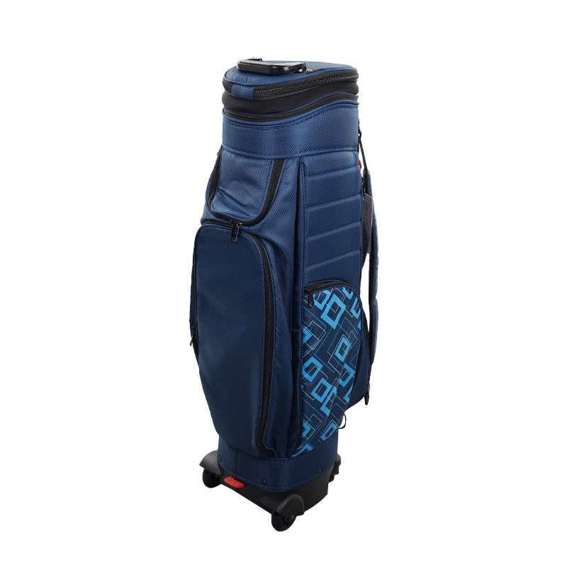 CUTTER & BUCK Full 4 Wheels Golf Bag (Blue)