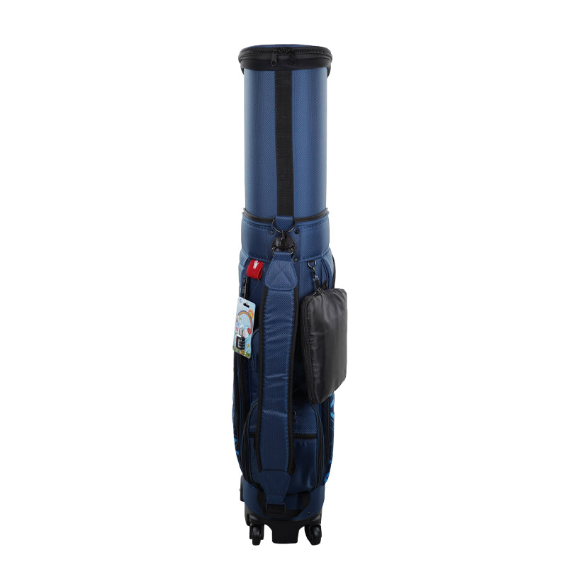CUTTER & BUCK Full 4 Wheels Golf Bag (Blue)