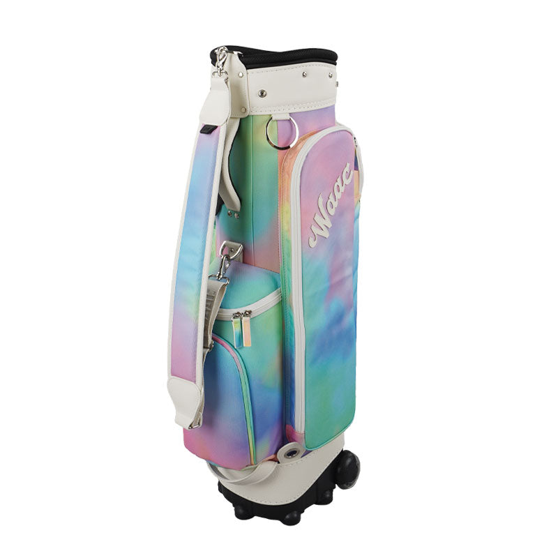 WAAC 9" 2-Wheel Women's Caddie Bag (Multi)