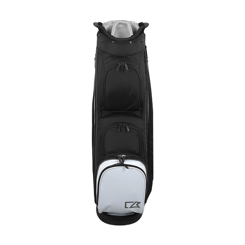 CUTTER & BUCK 9" Cart Bag (Black/White)