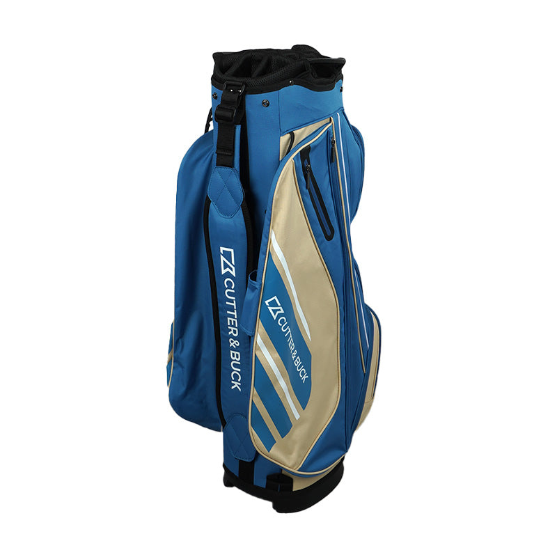CUTTER & BUCK 9" Cart Bag (Blue/Beige)