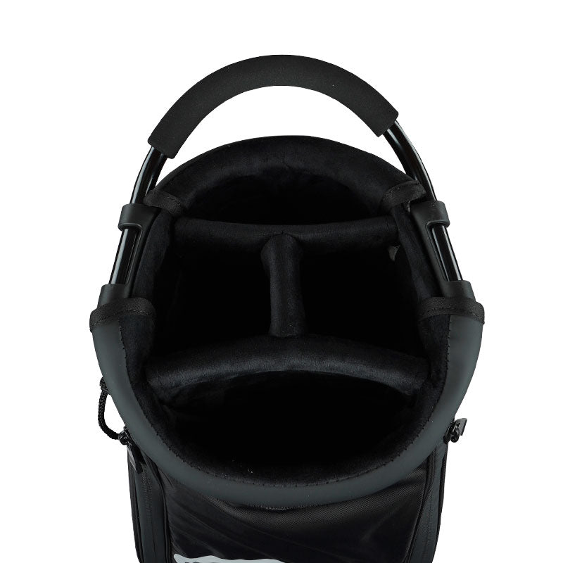 CUTTER & BUCK 9741-D 9" Waterproof Cart Bag (Black/Red)