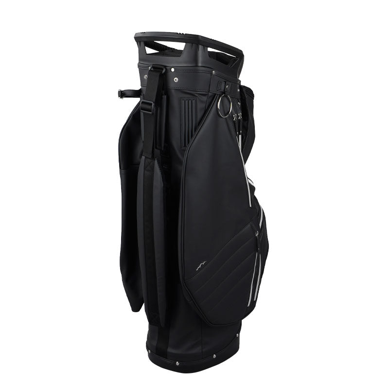 SUN MOUNTAIN 9" Matchplay 14-Way Cart Bag (Black/Silver)