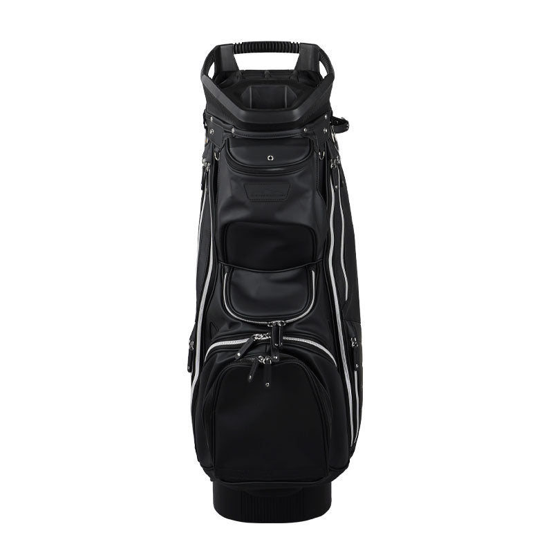 SUN MOUNTAIN 9" Matchplay 14-Way Cart Bag (Black/Silver)