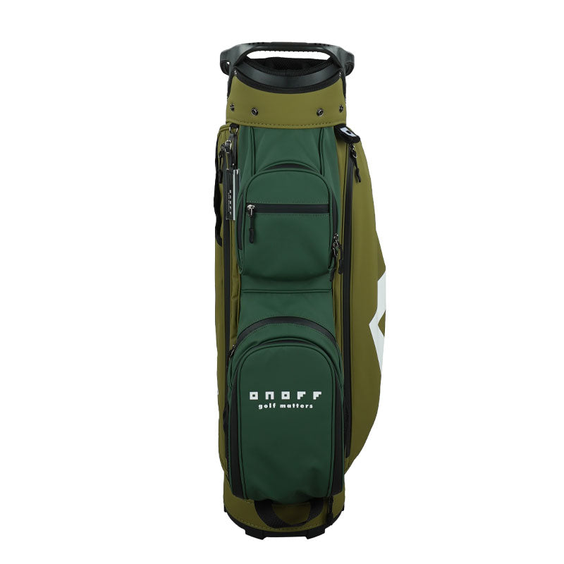 ONOFF OB5825 9" Waterproof Cart Bag (Khaki)