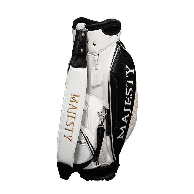 MAJESTY 9.5" Royale Tour (2025) Caddie Bag (White/Black)