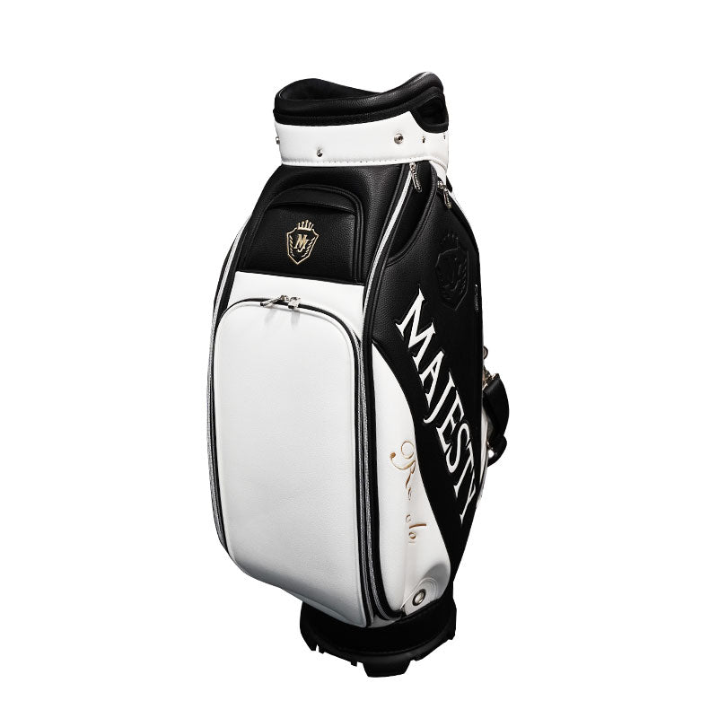 MAJESTY 9.5" Royale Tour (2025) Caddie Bag (White/Black)