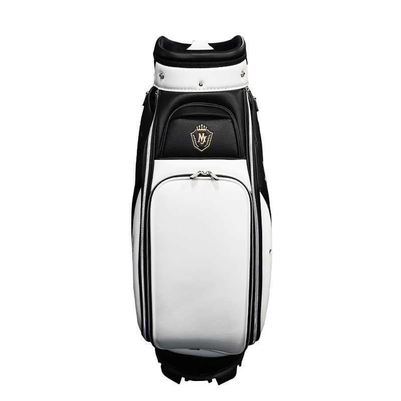 MAJESTY 9.5" Royale Tour (2025) Caddie Bag (White/Black)