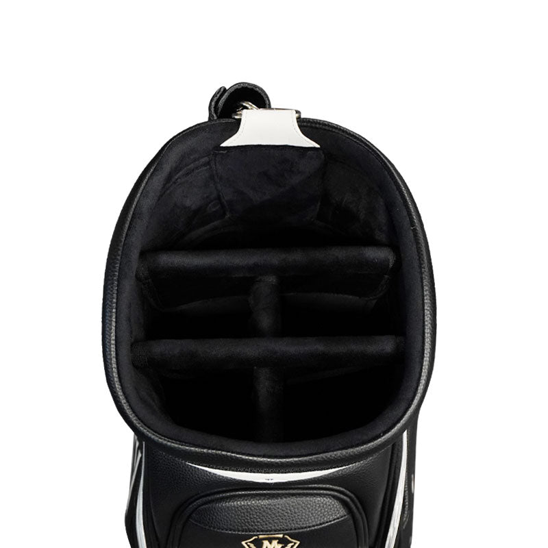 MAJESTY 9.5" Royale Tour (2025) Caddie Bag (White/Black)