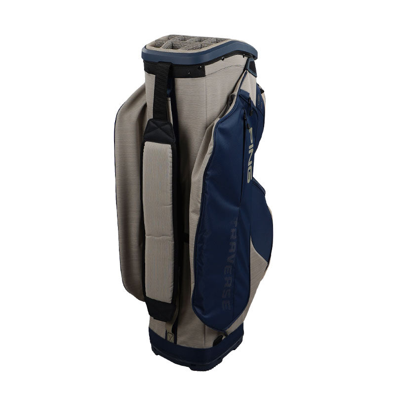 PING Traverse 244 Cart Bag (Navy/Sand/White)