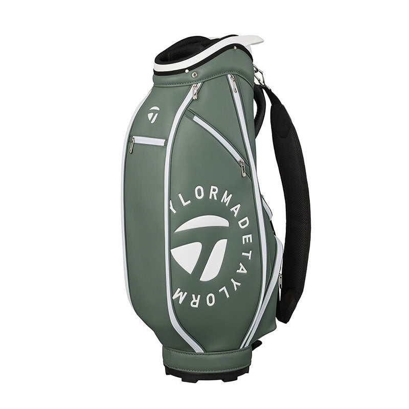 TAYLORMADE Circle Logo Cart Bag (Acid Green)