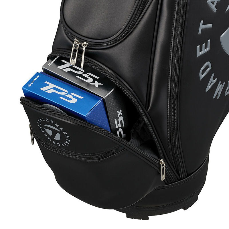 TAYLORMADE 9.5" Circle T Cart Bag (Black)