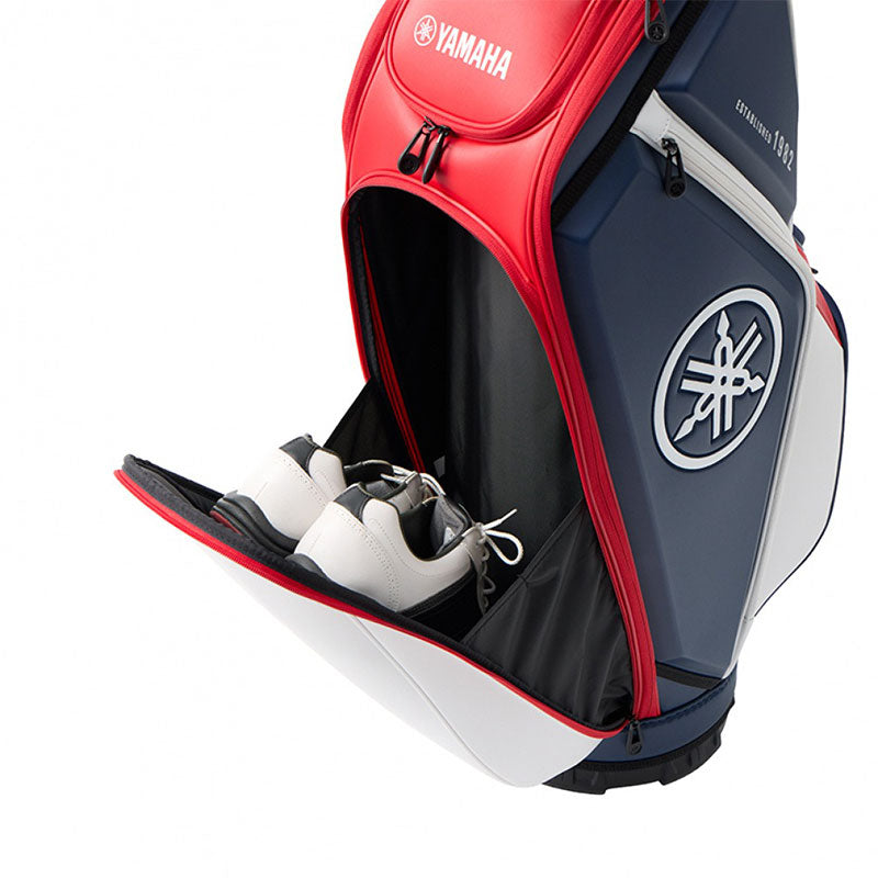YAMAHA 9.5" Caddie Bag (White/Navy/Red)