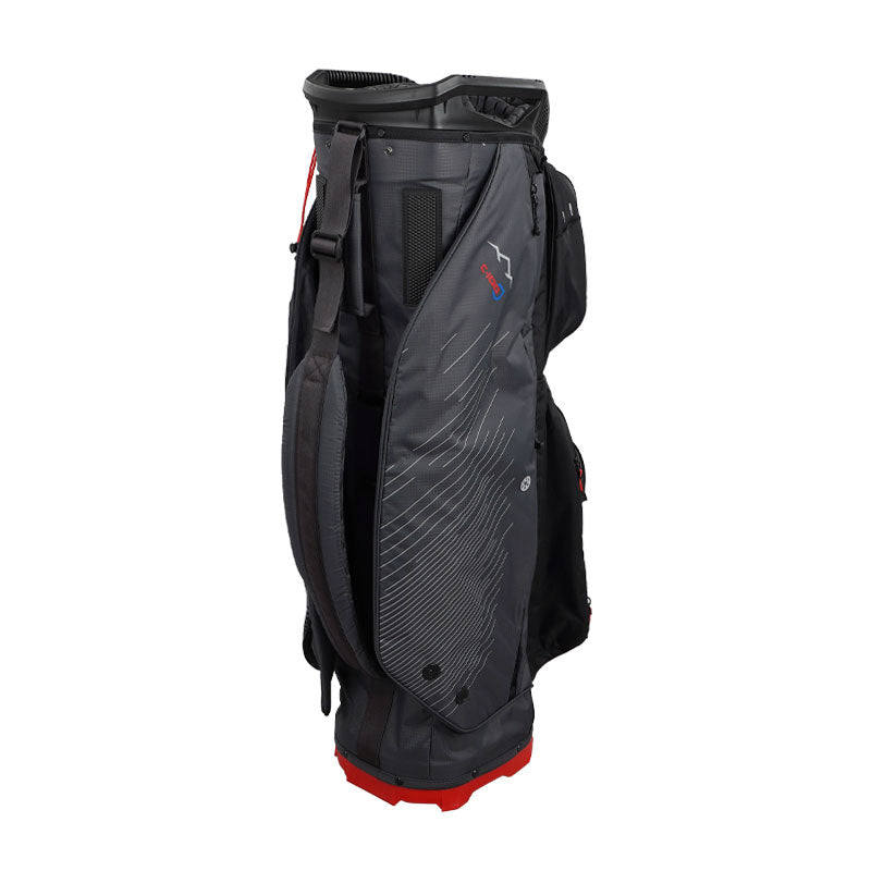 SUN MOUNTAIN C100 H2NO Cart Bag (Black/Grey/Red)