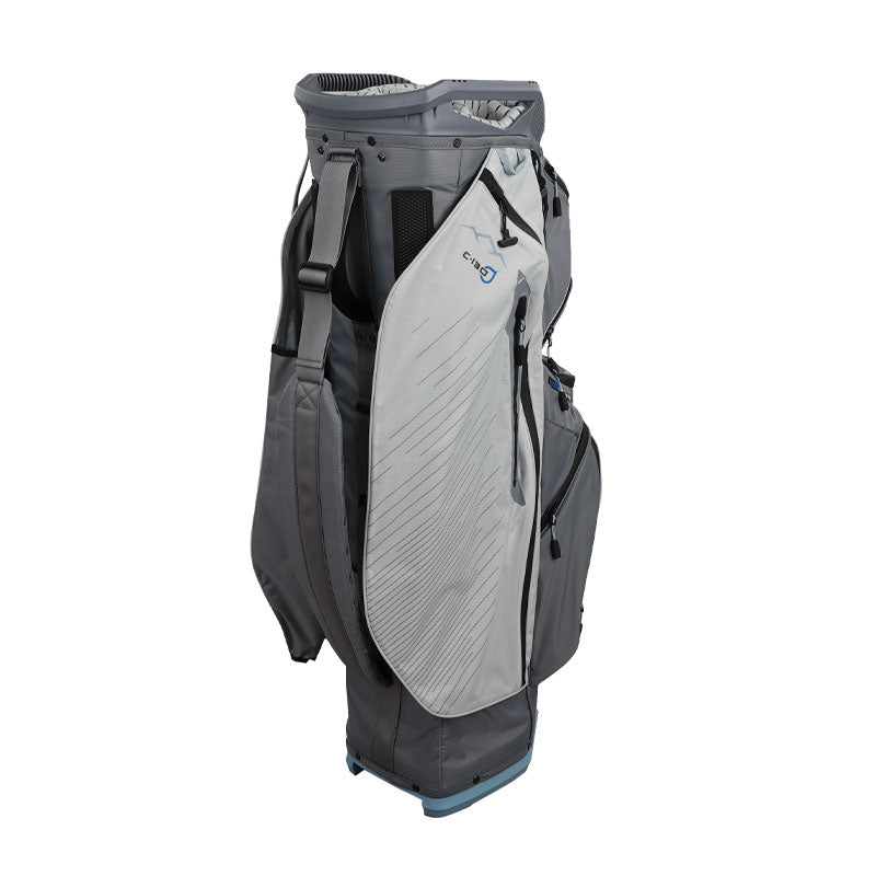 SUN MOUNTAIN 9" C130 H2NO 14-Way Cart Bag (Blue/White/Grey)