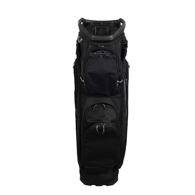 SUN MOUNTAIN 9" C100 14-Way Cart Bag (Black)