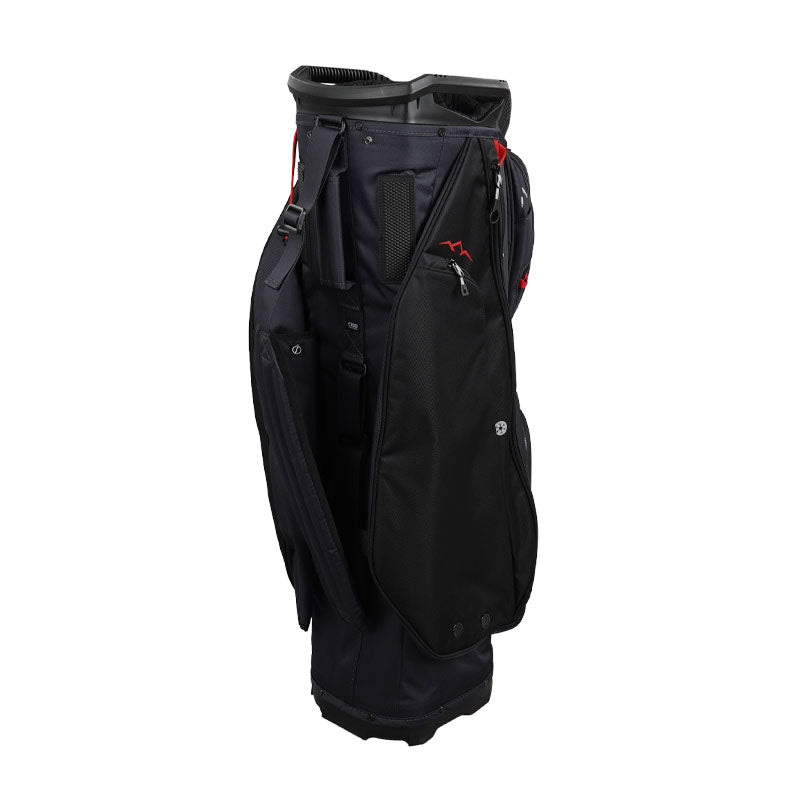 SUN MOUNTAIN 9" C100 14-Way Cart Bag (Grey/Black/Red)
