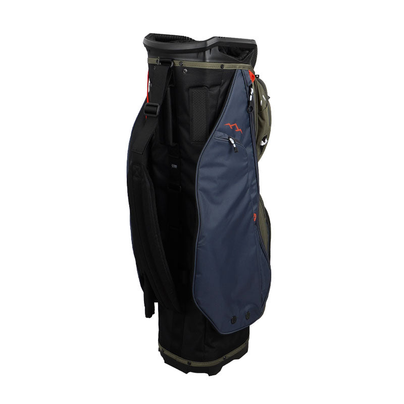 SUN MOUNTAIN 9" C100 14-Way Cart Bag (Black/Green/Red)