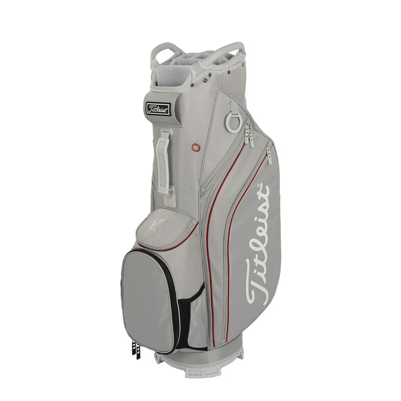 TITLEIST Cart 14 Cart Bag (Grey/White/Red)