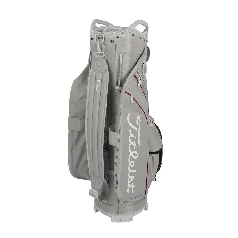 TITLEIST Cart 14 Cart Bag (Grey/White/Red)