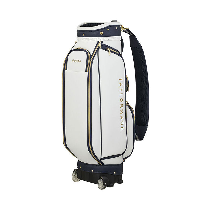 TAYLORMADE Wheeled Cart Bag (White)