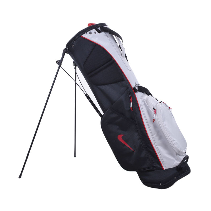 NIKE Sport Lite Stand Bag (Grey/Black/Red)