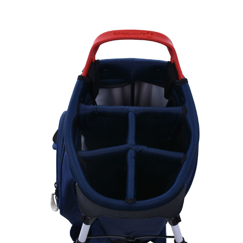 TAYLORMADE Flextech 2021 Upgrade Stand Bag (Navy/Red/White)