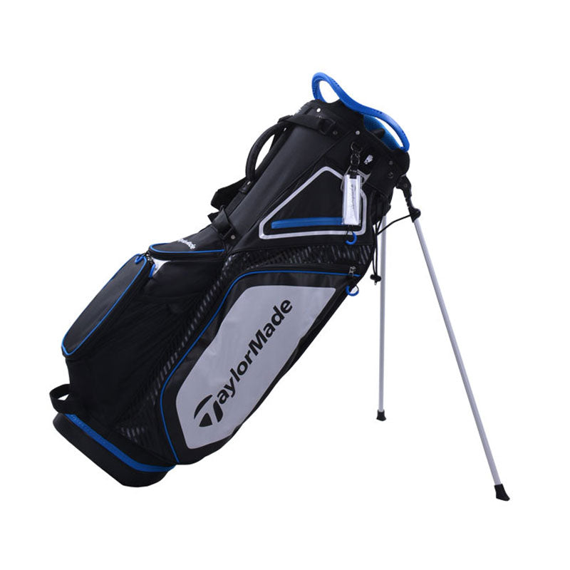 TAYLORMADE 8.0 Stand Bag (Black/White/Blue)