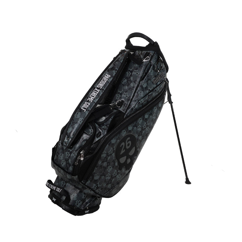 PXG Darkness Skull Camo Hybrid Stand Bag (Black)