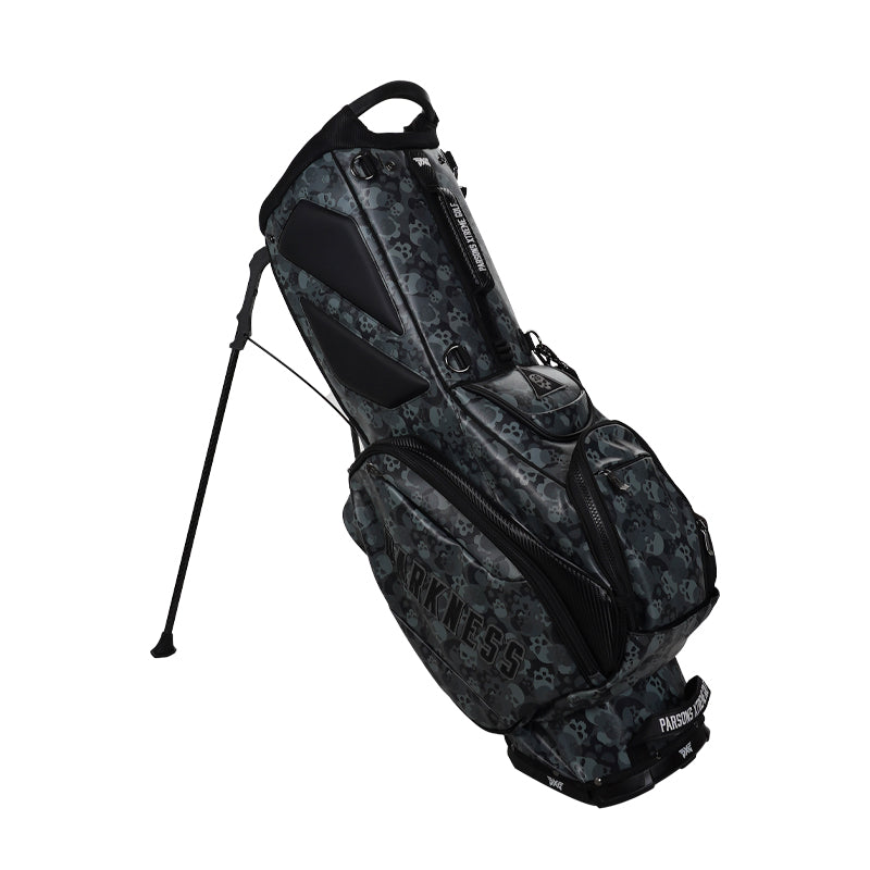 PXG Darkness Skull Camo Hybrid Stand Bag (Black)