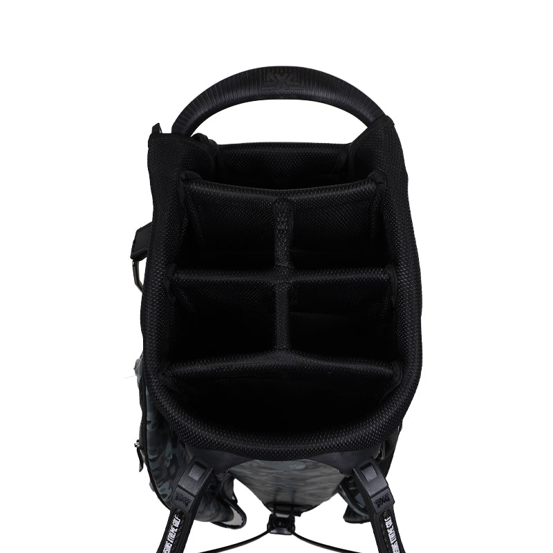 PXG Darkness Skull Camo Hybrid Stand Bag (Black)