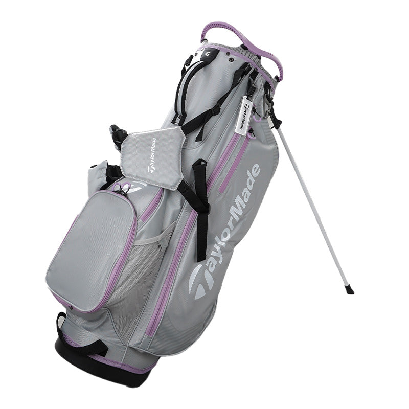 TAYLORMADE 9" Pro Stand Bag (Grey/Purple)