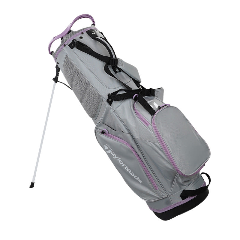 TAYLORMADE 9" Pro Stand Bag (Grey/Purple)
