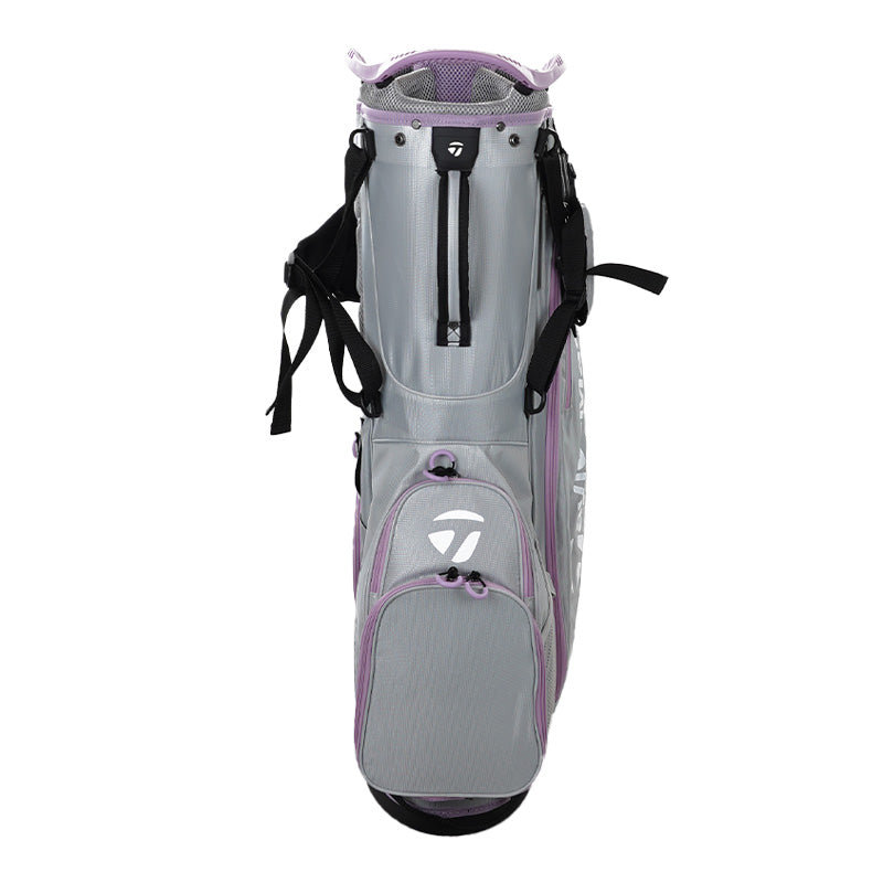 TAYLORMADE 9" Pro Stand Bag (Grey/Purple)