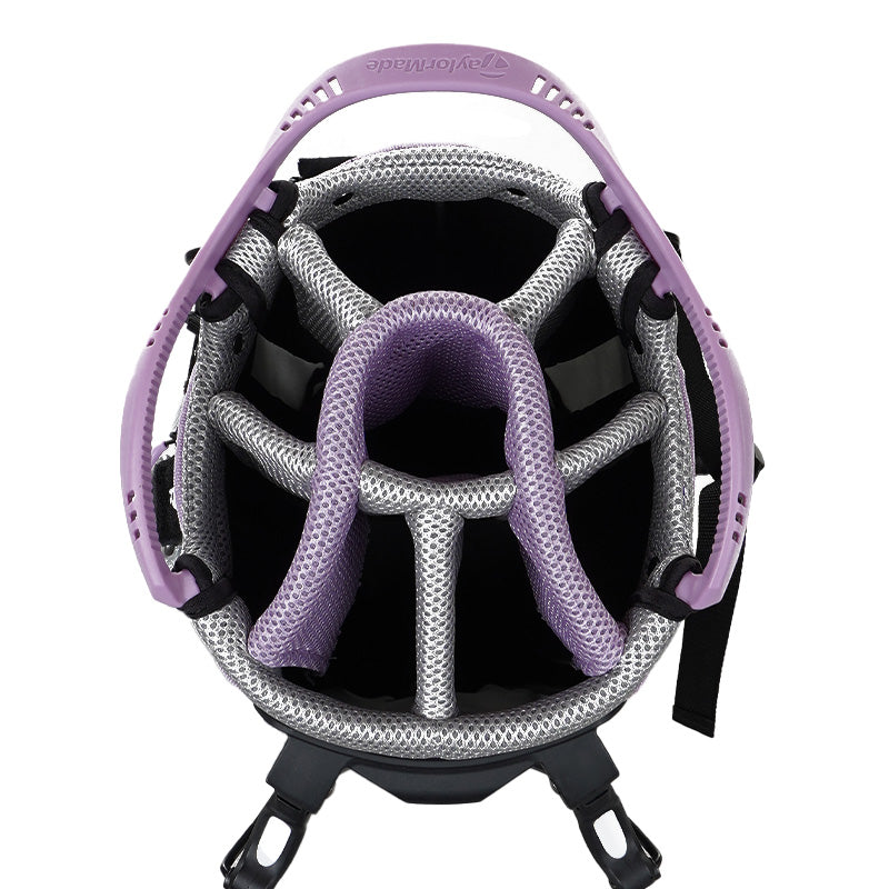 TAYLORMADE 9" Pro Stand Bag (Grey/Purple)