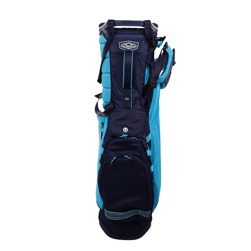 SUN MOUNTAIN 8.5" Mid-Stripe 14-Way Stand Bag (Navy/River)