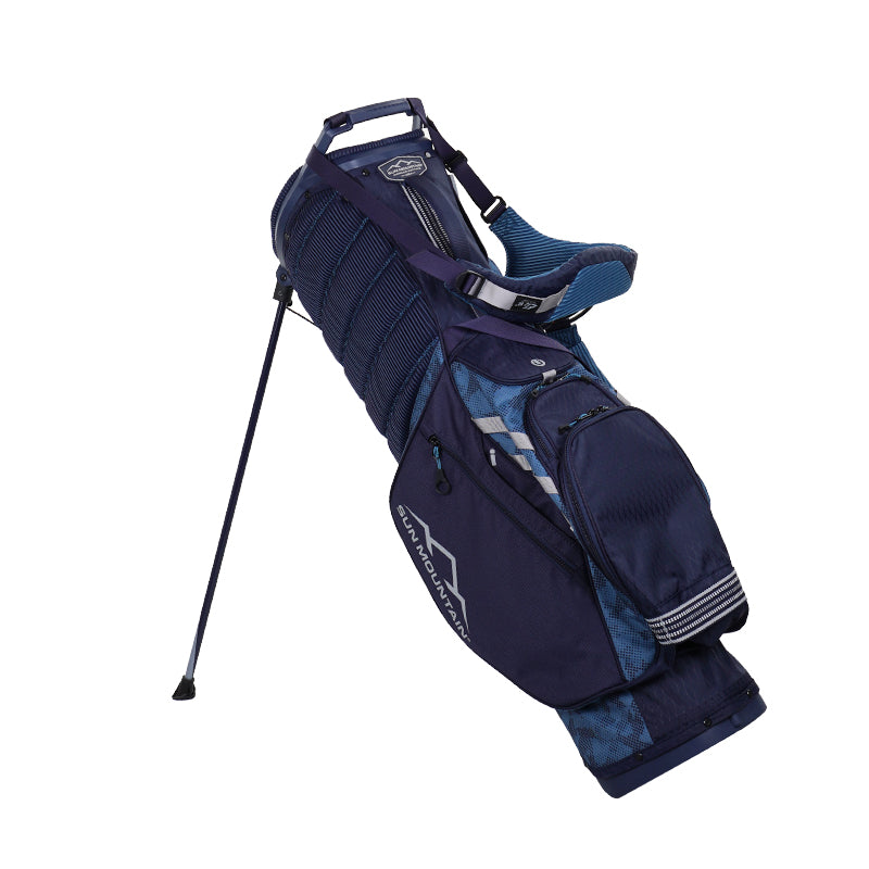 SUN MOUNTAIN 8.5" Mid-Stripe 14-Way Stand Bag (Navy)