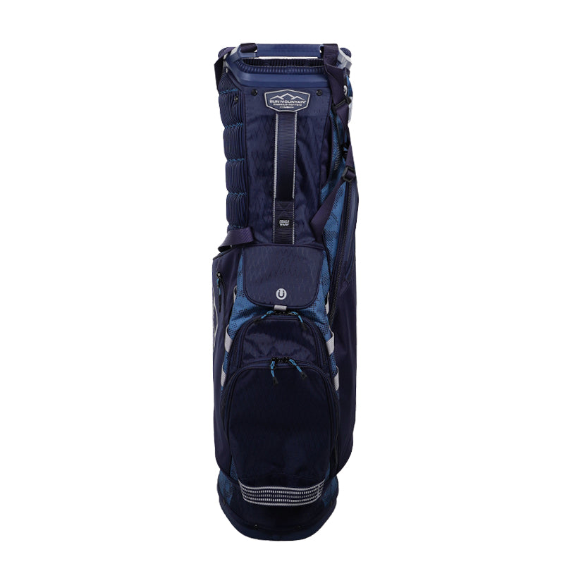 SUN MOUNTAIN 8.5" Mid-Stripe 14-Way Stand Bag (Navy)